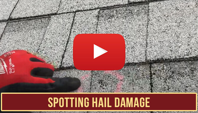 Spotting-Hail-Damage
